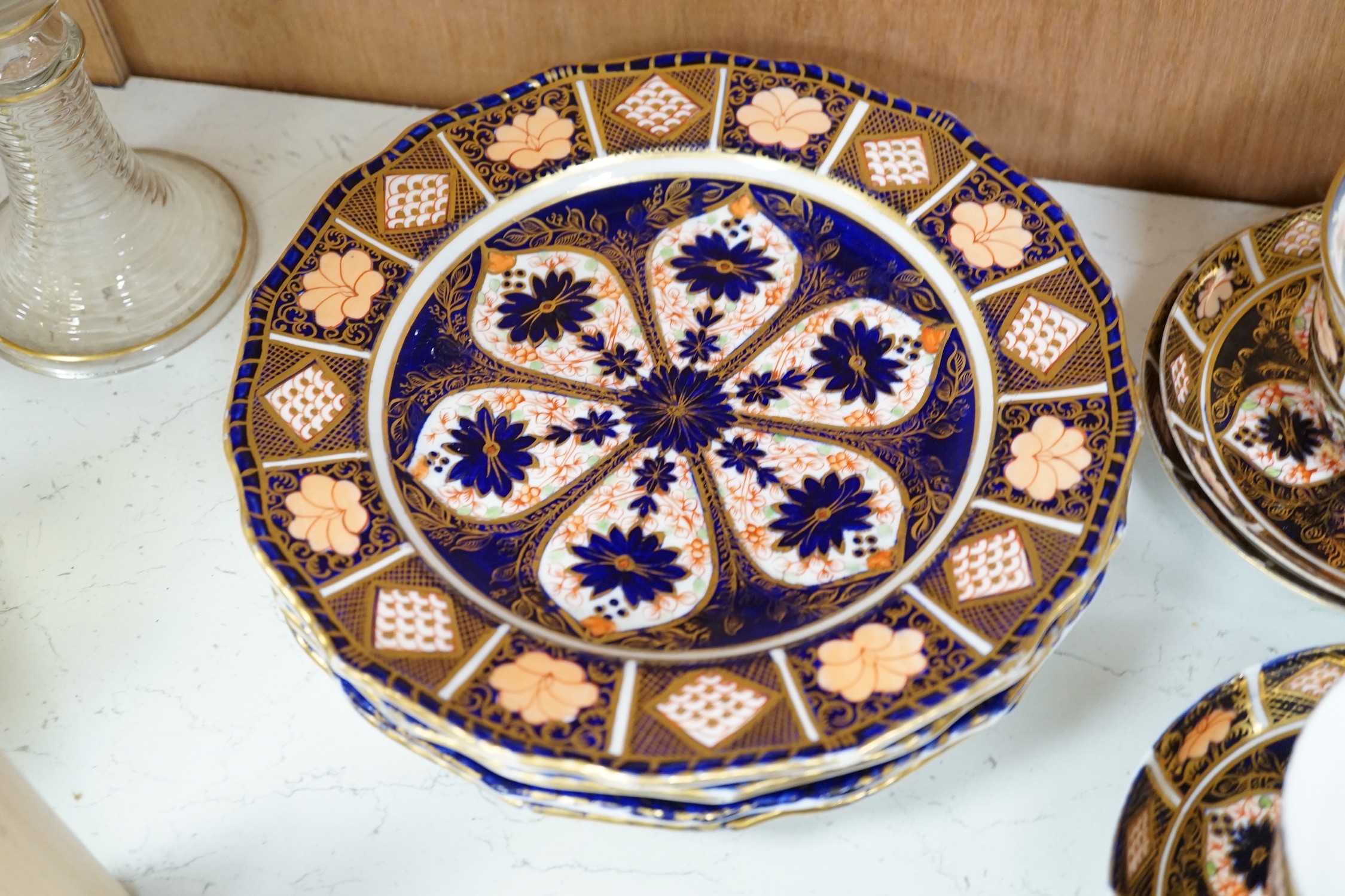 Royal Crown Derby no:1128 pattern, tea ware and other similar patterned tea ware